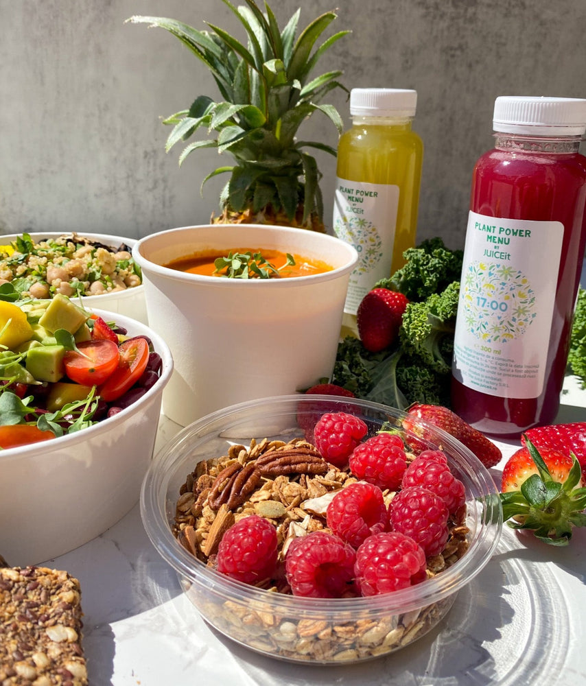 THE 5-DAY JUICE+PLANT POWER MENU