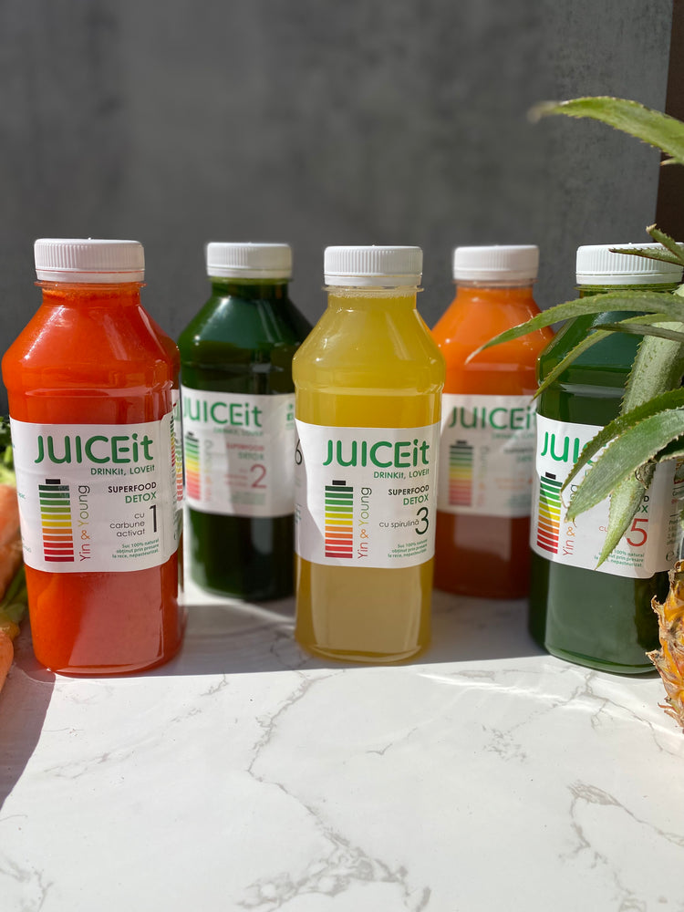THE 5-DAY JUICE+PLANT POWER MENU