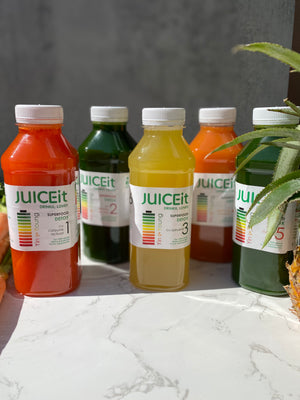 THE 5-DAY JUICE+PLANT POWER MENU